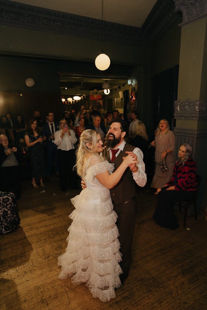 123_fitzroy gardens pinnacle wedding 122_first dance fitzroy pinnacle wedding