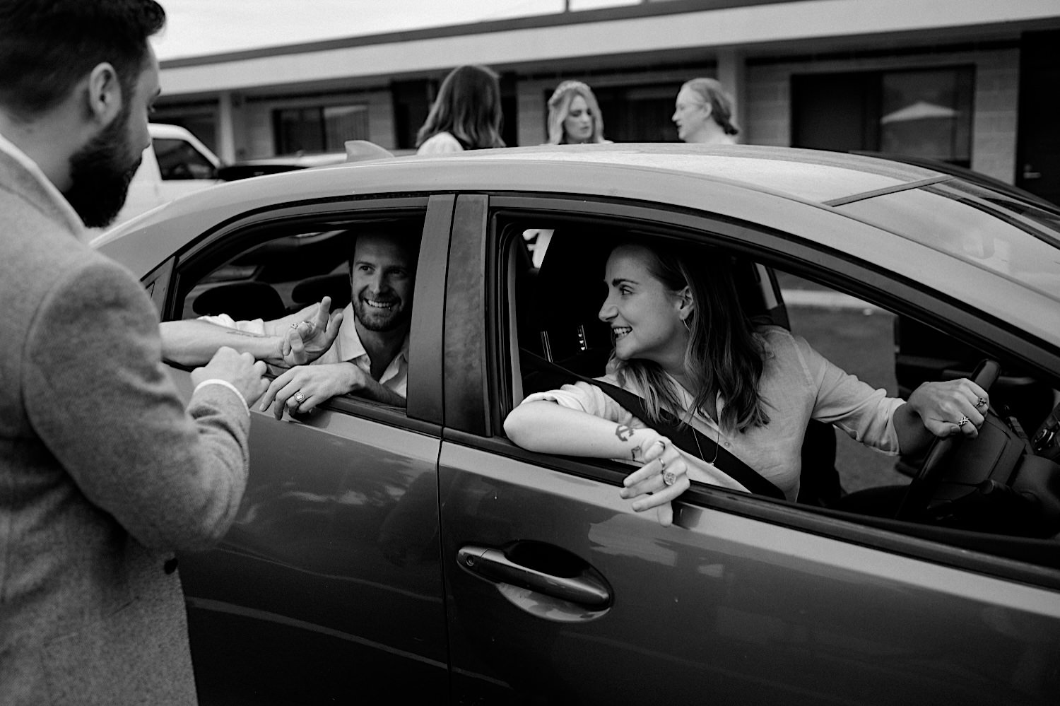 14_Couple getting ready before elopement