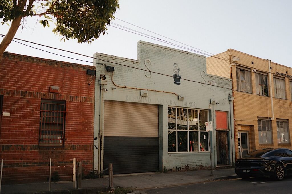 Exterior photo of Glasshaus Inside wedding venue in Cremorne, Melbourne